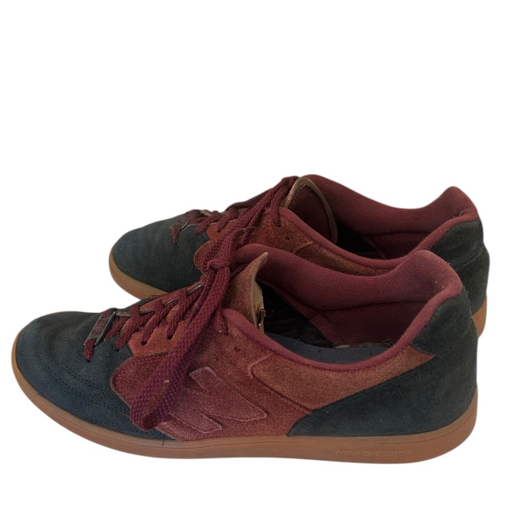 New Balance EPIC TR BLUEBERRY Suede Sneakers Mens Size 11.5 Maroon & Navy - Picture 16 of 16